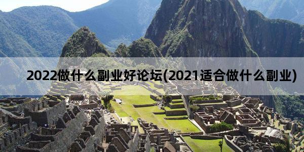 2022做什么副业好论坛(2021适合做什么副业)
